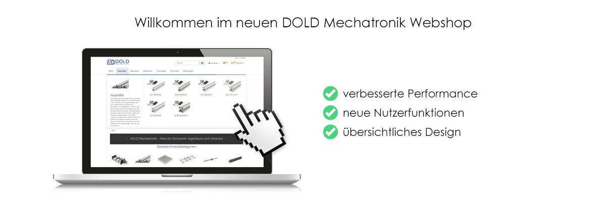 Willkommen im neuen DOLD Mechatronik Webshop - Neuer Webshop