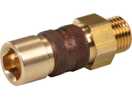 Unmistakable coupling socket KKD UBR G1 / 8A-A-MS-NBR-210-050