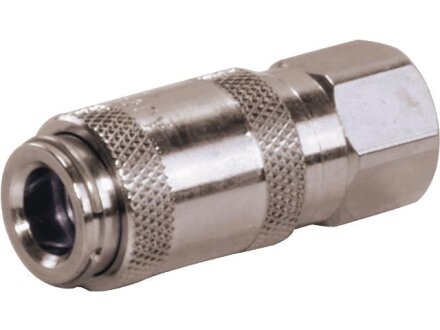 Single shut-off coupling socket KKD N M5I-A-1.4305 FKM 200-027