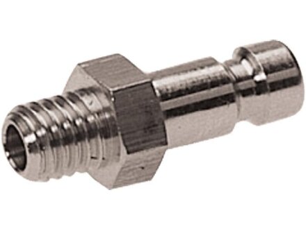 Stecknippel für Kupplungsdosen KKN-N-G1/8A-A-1.4305-200-027