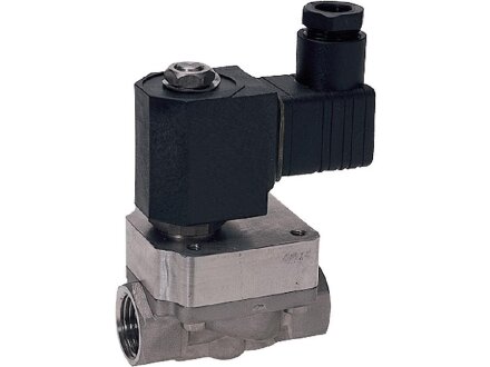 2/2-way solenoid valve MV-22-D40-G1i 1.4581 FKM-D-C-0-230AC