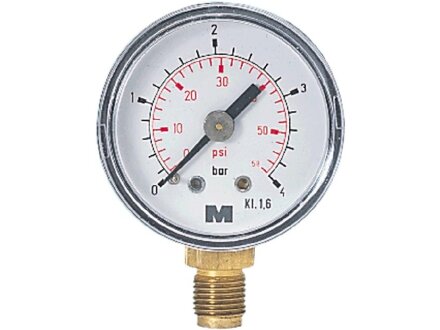 Manometer Gehäuse-Ø 40 mm MT-40-0/4BP-G1/8a-R-RF-S