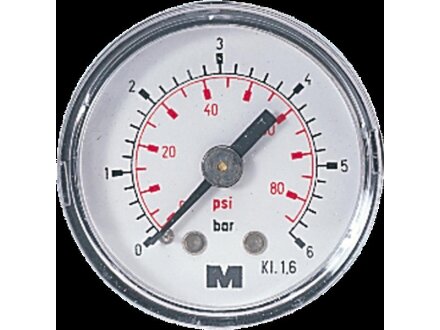 Manometer Gehäuse-Ø 50 mm MT-50-1/0B-G1/4a-A-RF-S