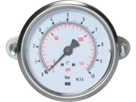 Manometer Gehäuse-Ø 63 mm MT-63-1/0B-G1/4a-A-KFB-RF-S
