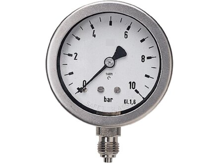 Manometer Gehäuse-Ø 63 mm MT-63-0/2,5B-G1/4a-R-RF-C