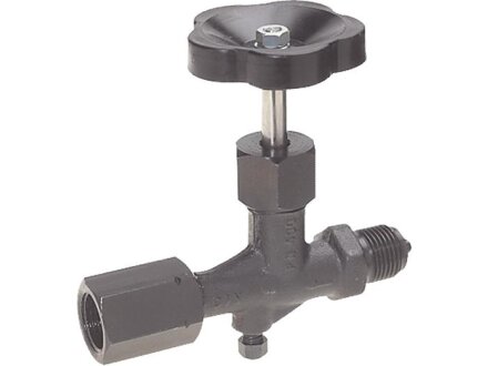 Manomètre-off valve DIN 16270 ZB-MT-V-Z / SM-G1 / 2I / A-400-16270-ST