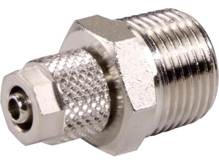 Quick connector, straight SVS-MCK-R1 / 4a-10/8-MSV-S-M / A