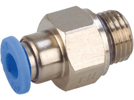 just lock in fitting, hose 6mm, G1 / 4a, STVS-QCKO / AS-G1 / 4a-6-MSV-S-SMQ