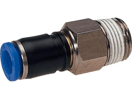 straight rotation-in fitting, hose 4mm, thread R1 / 8a, STVS-QCK-R1 / 8a-4-MSV-RTD500-SMQ