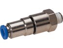 straight rotation-in fitting, hose 6mm, thread R1 / 8a,...