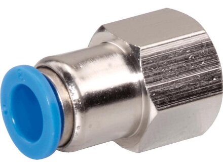 Connessione a vite push-in, tubo flessibile da 4 mm, filettatura G1 / 8i, STVS-QACK-G1 / 8i-4-MSV-S-M120