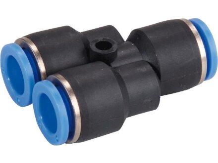 Y-connector connection, hose 4mm, STVS-QYCK-4-KU-S-M120