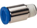 Male Connector, hose 6mm, thread R1 / 4A, STVS-QCKR-R1 /...