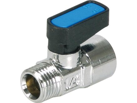 2/2-way couplers ball valve Micro 2 KHM-2-G1 / 8a-G1 / 8i MSCR PTFE KU-BL-6410