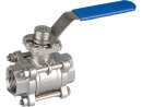 2/2-way ball valve KHM-3-G1 / 4i-63-1.4408 PTFE StKU-BL-VA9