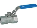 2/2-way ball valve KHM-1-G1 / 4i-63-1.4408 PTFE StKU-BL-VA6