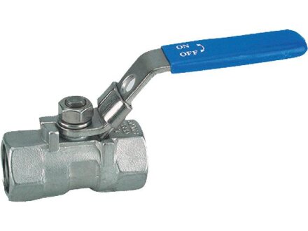 2/2-way ball valve KHM-1-G1-1 / 4i-63-1.4408 PTFE StKU-BL-VA6