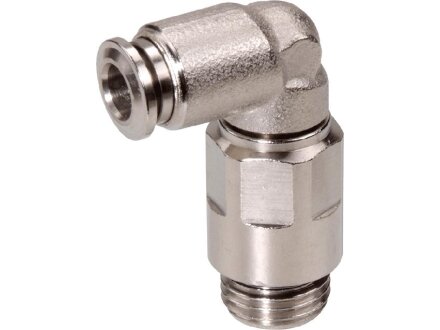 Angle in fitting, hose 10mm, thread G3 / 8a, STVS-QGCKLO-G3 / 8a-10-MSV-SBR-M220