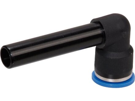 L plug-in nipple long type hose 4mm, STVS-QLSNL-4 PA-S-M120