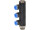 Conector en L de 3 vías con tornillo banjo, manguera de 6 mm, rosca G1 / 8a, STVS-QLCKO3-G1 / 8a-6-KU-SBR-V1-M120