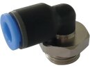 Angle in fitting, hose 10mm, thread G3 / 8a,...