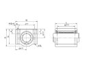 Rodamiento lineal 20 mm SCE20UU / Easy-Mechatronics System 1620A / 1620B