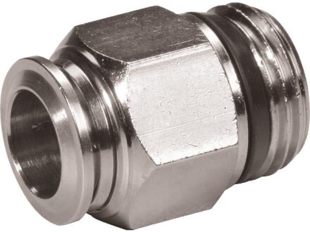 Male Connector, hose 6mm, thread R1 / 8a, STVS-QCK-R1 / 8a-6-MSV-S-M220