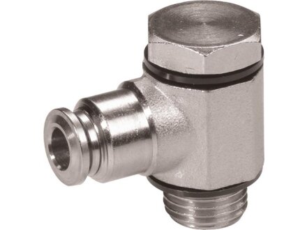 L-in fitting with the hollow screw, tube 4mm, thread M5a, STVS-QLCKH-M5a-4-MSV-SBR-M220