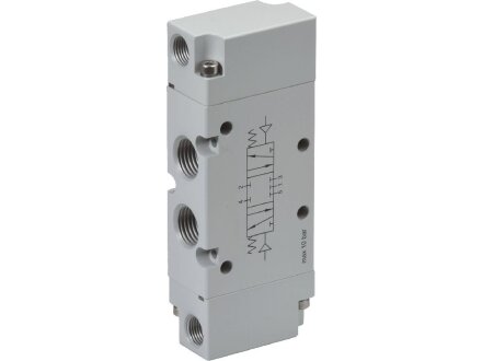 5/3-way pneumatic valve V10-53-18 PN M-PC