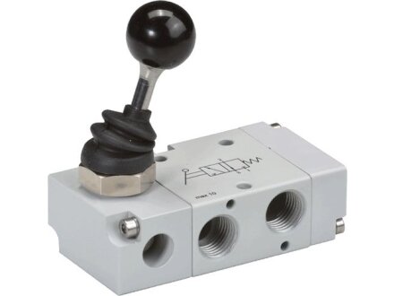 3/2-way hand lever valve V10-32-18-MH-M-NC