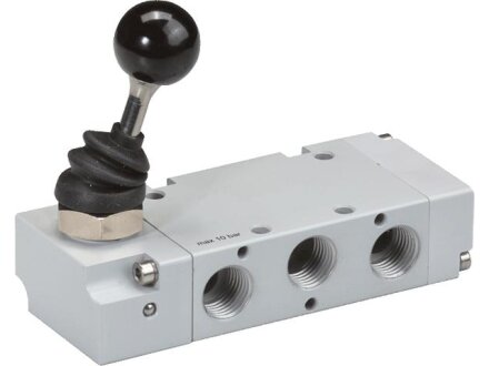 5/2-way hand lever valve V10-52-18-MH-B