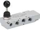 5/3-way hand lever valve V10-53-14-MH M-PC