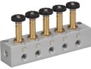 3/2-way solenoid valve bar V50-32-18-ED-M-NC-H-10
