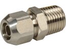 Quick connector, straight SVS-MCK-R1 / 8a-8 / S-6-1.4401