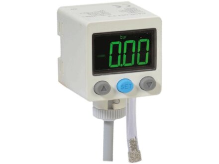 LCD pressure switch / 2PNP-4 ~ 20mA / vacuum PES-W-45V-G1 / 8a-24-0 / -1,0-4 / 20mA