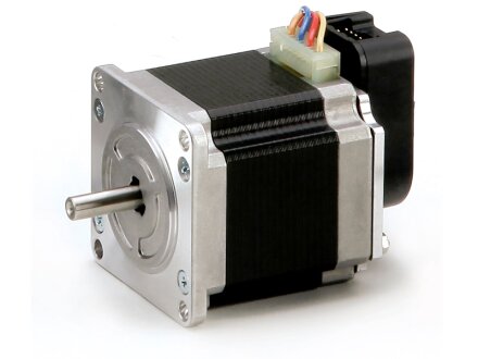 Stappenmotor met encoder / EM-2H1M-04D0 / flens 56 mm / 4A / 110Ncm