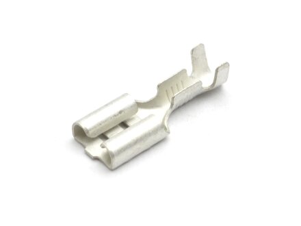 Blade receptacle 0.5-1.5 mm 6.3 x 0.8 mm