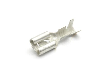 Blade receptacle 0.5 x 1.5 mm 6.3 mm 0.8