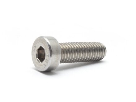 DIN 7984 cylinder head screw with hexagon socket and low head, stainless steel A2, M3X6