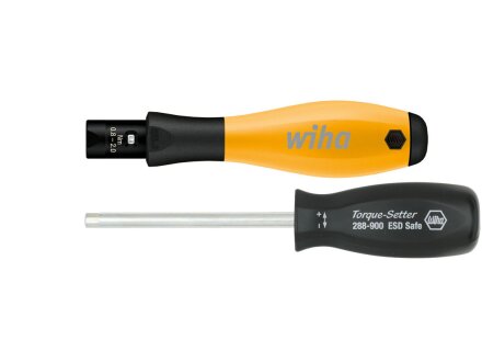 Wiha TorqueVario®-S ESD torque screwdriver Series 2882, adjustable torque limiting