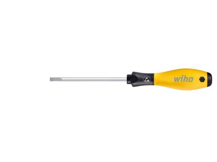 Wiha SoftFinish® ESD screwdrivers series 302ESD, slot