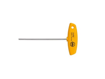 Wiha  Stiftschlüssel mit Quergriff Serie 334Z, Sechskant, Zoll Ausführung glanzvernickelt