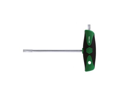 Wiha Comfort Grip wrench chrome finished with T-Handle Series 364DS, Torx with lateral output