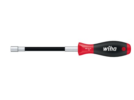 Wiha SoftFinish® screwdriver with bit holder Series 386, clamping on snap ring
