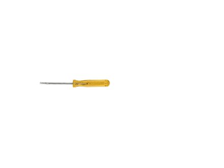 Wiha small screwdriver series 509, slot transparent yellow - 2x40mm