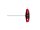 Chiave a L Wiha ComfortGrip con impugnatura a T serie 540DS, testa a sfera esagonale con azionamento laterale, cromata opaca
