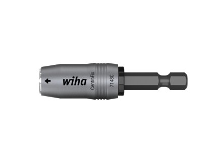 Wiha Bithalter   Serie 7148CF, mechanisch verriegelbar 1/4" - Centrofix 1/4" mechanisch verriegelbar