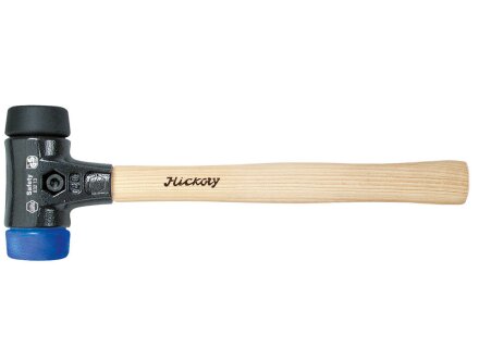 Wiha Safety hammer soft / medium soft series 832-13, with hickory wood handle, round-impact head