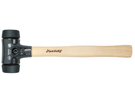 Wiha Safety hammer medium soft / medium soft series 832-33, with hickory wood handle, round-impact head