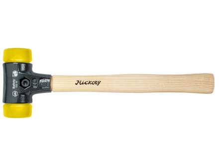 Wiha Safety hammer medium hard / medium hard series 832-55, with hickory wood handle, round-impact head